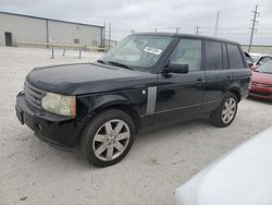 Salvage cars for sale from Copart Haslet, TX: 2007 Land Rover Range Rover HSE