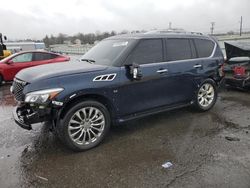 Infiniti QX80 salvage cars for sale: 2017 Infiniti QX80 Base