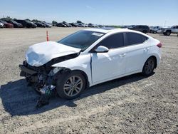 Salvage cars for sale at Antelope, CA auction: 2018 Hyundai Elantra SEL