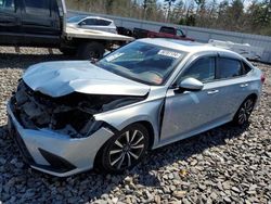 Salvage cars for sale from Copart Windham, ME: 2022 Honda Civic EX