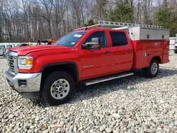 Salvage trucks for sale at West Warren, MA auction: 2019 GMC Sierra K3500