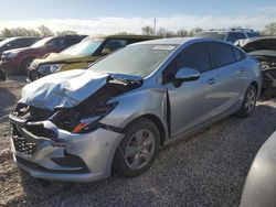 Salvage cars for sale at Wichita, KS auction: 2017 Chevrolet Cruze LS