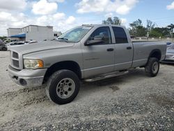 Dodge RAM 2500 ST salvage cars for sale: 2003 Dodge RAM 2500 ST