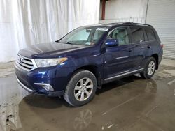 Salvage cars for sale from Copart Albany, NY: 2011 Toyota Highlander Base