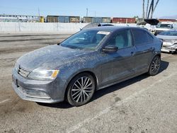 Salvage cars for sale at Van Nuys, CA auction: 2016 Volkswagen Jetta Sport