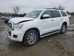 Salvage cars for sale from Copart Baltimore, MD: 2016 Toyota Sequoia Limited
