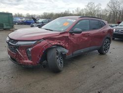 Salvage cars for sale from Copart Ellwood City, PA: 2024 Chevrolet Trax 2RS