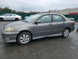 Salvage cars for sale from Copart Exeter, RI: 2005 Toyota Corolla CE
