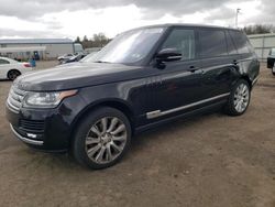 Salvage cars for sale at Pennsburg, PA auction: 2016 Land Rover Range Rover Supercharged