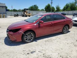 Vehiculos salvage en venta de Copart Midway, FL: 2017 Toyota Camry LE