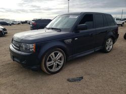 Salvage cars for sale at Amarillo, TX auction: 2012 Land Rover Range Rover Sport SC