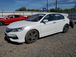 Salvage cars for sale from Copart Hillsborough, NJ: 2016 Honda Accord Sport