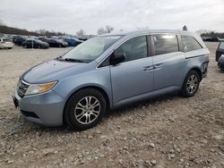 Salvage cars for sale from Copart West Warren, MA: 2012 Honda Odyssey EX