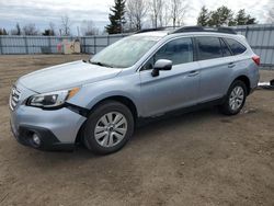 Salvage cars for sale from Copart Ontario Auction, ON: 2015 Subaru Outback 3.6R Premium
