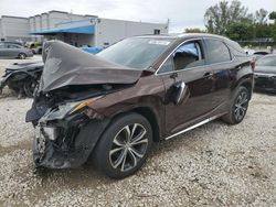 Salvage cars for sale from Copart Opa Locka, FL: 2016 Lexus RX 350