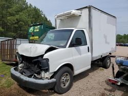 Salvage trucks for sale at Charles City, VA auction: 2011 GMC Savana Cutaway G3500