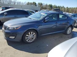 Salvage cars for sale at Exeter, RI auction: 2015 KIA Optima EX