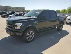 2015 Ford F150 Supercrew en venta en Wilmer, TX