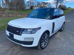 Vehiculos salvage en venta de Copart East Granby, CT: 2019 Land Rover Range Rover Supercharged