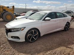 Salvage cars for sale from Copart Phoenix, AZ: 2019 Honda Accord Sport