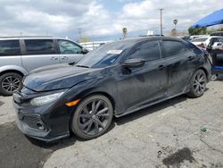 Salvage cars for sale at Colton, CA auction: 2018 Honda Civic Sport Touring