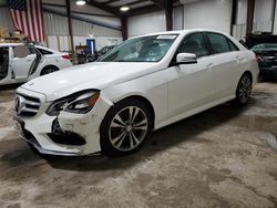 Salvage cars for sale at West Mifflin, PA auction: 2014 Mercedes-Benz E 350 4matic