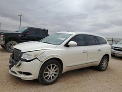 Salvage cars for sale from Copart Andrews, TX: 2015 Buick Enclave