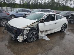 Salvage cars for sale from Copart Harleyville, SC: 2016 Honda Civic Touring