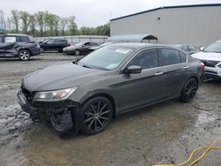 Salvage cars for sale from Copart Spartanburg, SC: 2014 Honda Accord LX