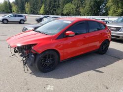 Salvage cars for sale at Arlington, WA auction: 2016 Ford Focus SE