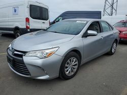 Salvage cars for sale at Hayward, CA auction: 2016 Toyota Camry LE
