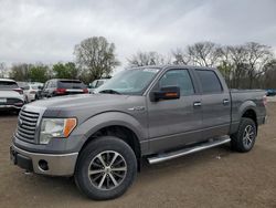 Salvage cars for sale at Des Moines, IA auction: 2012 Ford F150 Supercrew