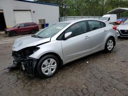 Salvage cars for sale from Copart Austell, GA: 2015 KIA Forte LX