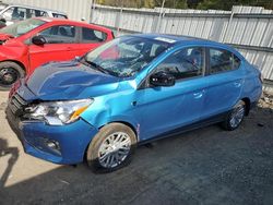 Salvage cars for sale from Copart West Mifflin, PA: 2024 Mitsubishi Mirage G4 ES