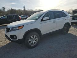 Salvage cars for sale at York Haven, PA auction: 2013 KIA Sorento LX