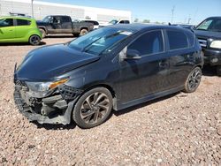 Salvage cars for sale at Phoenix, AZ auction: 2017 Toyota Corolla IM