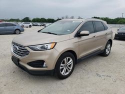 Salvage cars for sale at San Antonio, TX auction: 2020 Ford Edge SEL