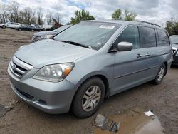 Honda salvage cars for sale: 2007 Honda Odyssey EXL