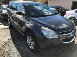 Salvage cars for sale at North Billerica, MA auction: 2011 Chevrolet Equinox LS