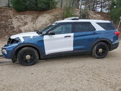 Ford Explorer salvage cars for sale: 2020 Ford Explorer Police Interceptor
