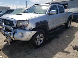 Salvage cars for sale at Chicago Heights, IL auction: 2008 Toyota Tacoma Double Cab Long BED