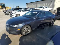 Salvage cars for sale from Copart Haslet, TX: 2018 Audi A4 Premium Plus