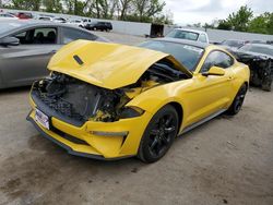 Salvage cars for sale at Bridgeton, MO auction: 2018 Ford Mustang