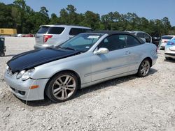 Salvage cars for sale at Houston, TX auction: 2006 Mercedes-Benz CLK 350
