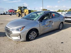 Salvage cars for sale at Miami, FL auction: 2020 Hyundai Elantra SE