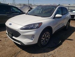 Salvage cars for sale at Elgin, IL auction: 2022 Ford Escape Titanium