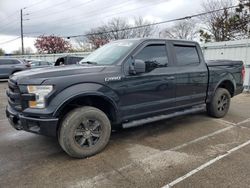 Salvage cars for sale at Moraine, OH auction: 2015 Ford F150 Supercrew