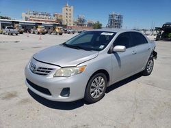 Toyota salvage cars for sale: 2013 Toyota Corolla Base