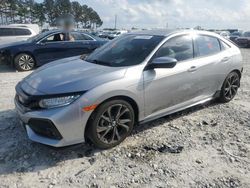 Salvage cars for sale at Loganville, GA auction: 2017 Honda Civic Sport Touring