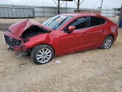 Salvage cars for sale at Temple, TX auction: 2016 Mazda 3 Sport